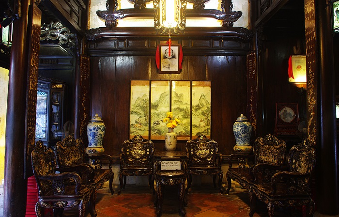 Thiết kế tại nội thất nhà cổ Tấn Ký theo phong cách Trung-Việt-Nhật