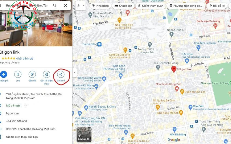 bản đồ du lịch Đà Nẵng