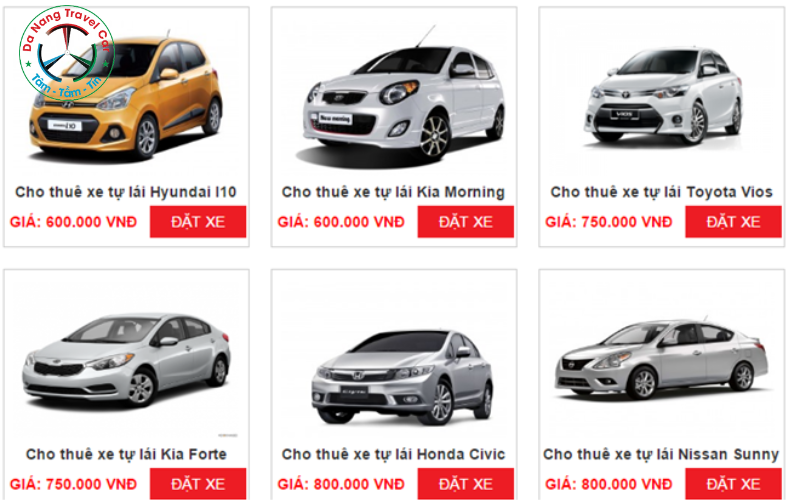 thuê xe tự lái bao nhiêu tiền một ngày