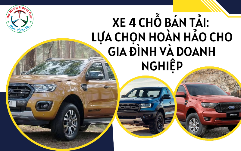 Xe 4 chỗ bán tải: Những mẫu xe hot nhất hiện nay