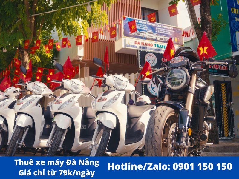 Thủ tục và quy trình thuê xe máy Đà Nẵng