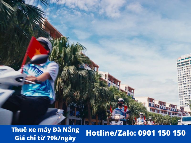 Địa điểm cho thuê xe máy ở Đà Nẵng của Da Nang Travel Car
