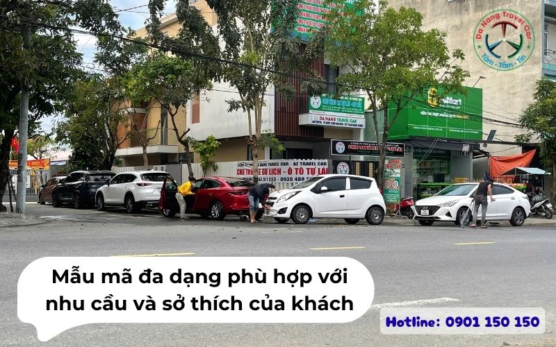 Với hơn 50 loại xe cũng đa dạng mẫu mã cho khách hàng lựa chọn