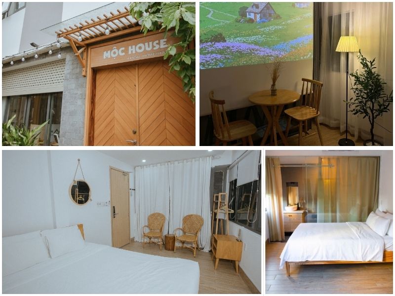 Mộc House - Phù hợp cặp đôi hoặc nhóm nhỏ tìm kiếm sự riêng tư