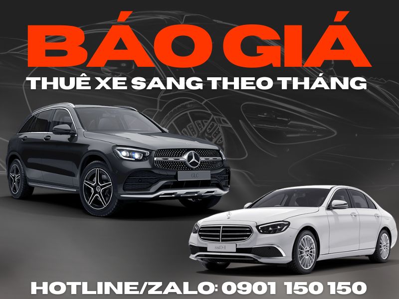 [2026] Báo giá thuê xe sang theo tháng – Mercedes, Prado, Range Rover, GLC