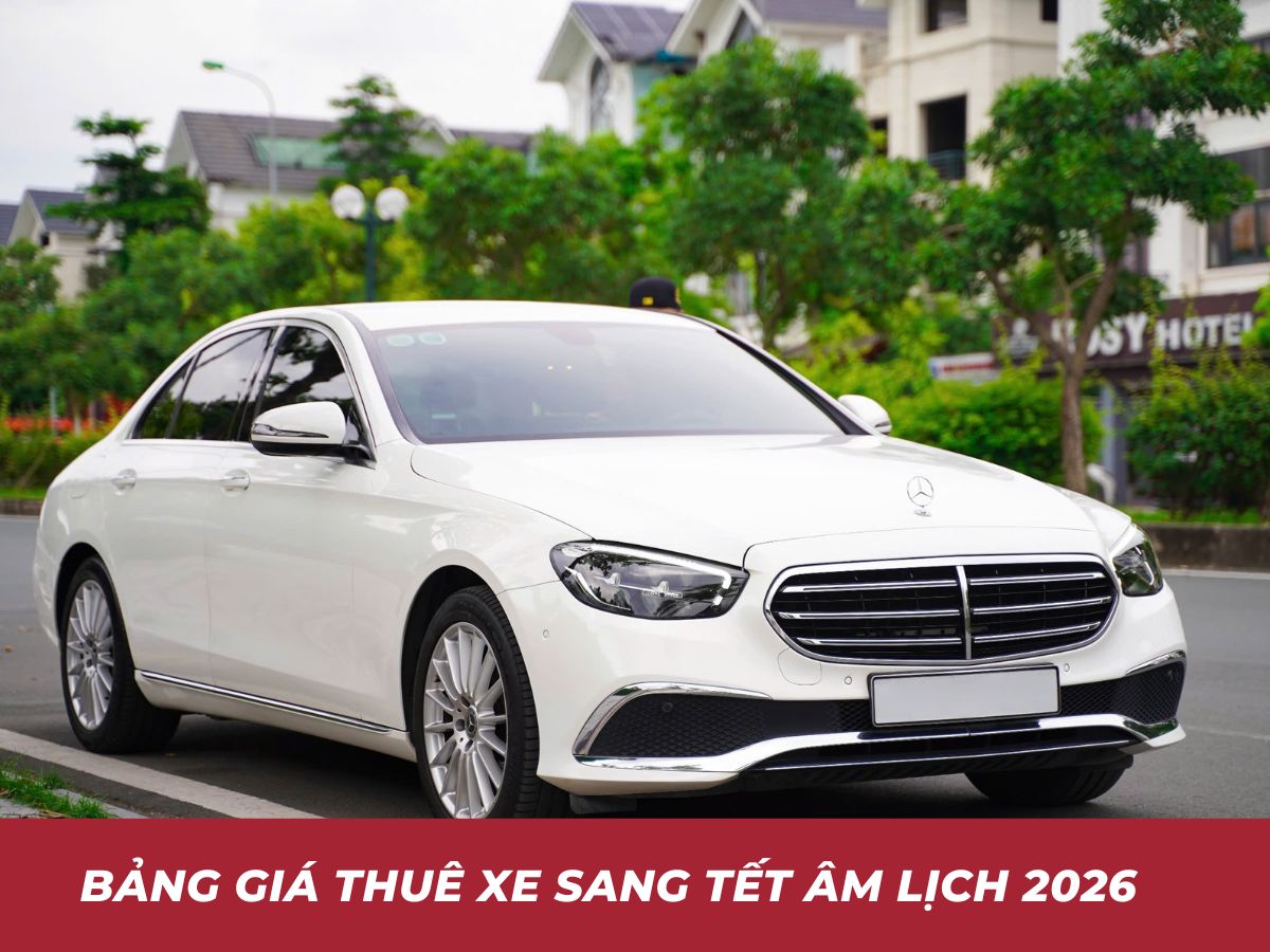 Báo giá thuê xe sang ngày Tết Đà Nẵng 2026