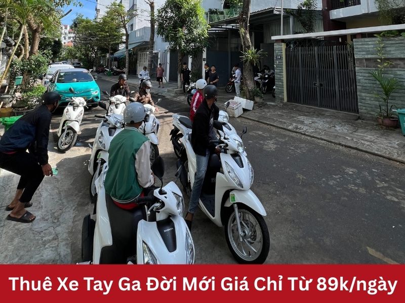 Bảng giá thuê xe máy Đà Nẵng mới nhất 2025