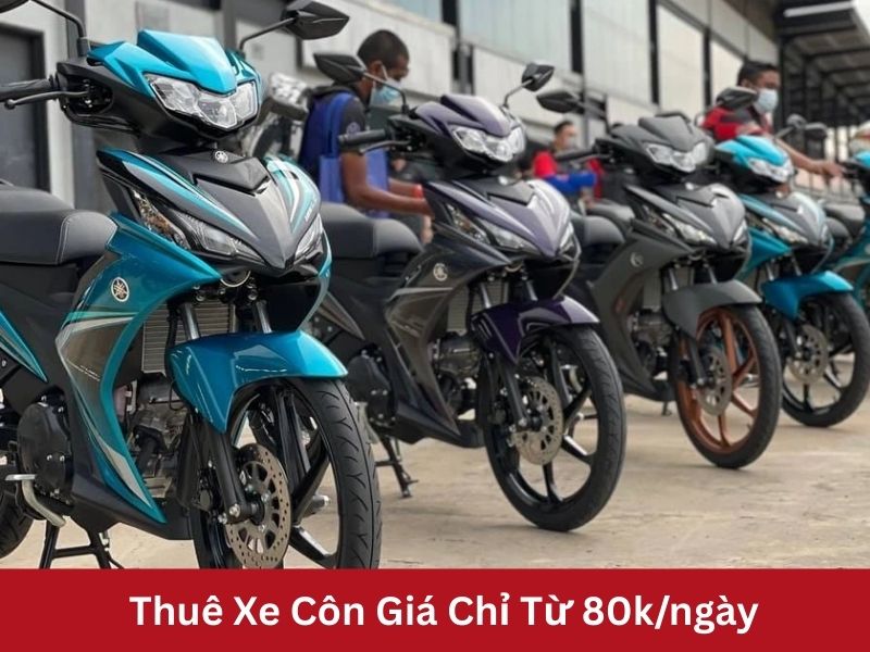 Thủ tục thuê xe máy Đà Nẵng đơn giản chỉ 1 phút