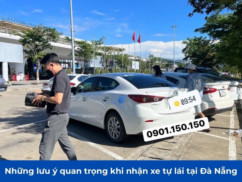 Những lưu ý quan trọng khi nhận xe tự lái tại Đà Nẵng