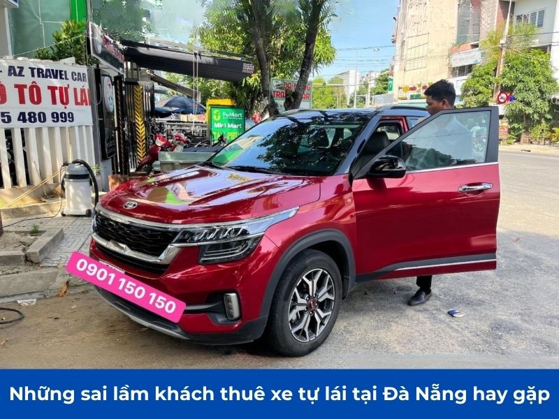 Những sai lầm khách thuê xe tự lái tại Đà Nẵng hay gặp